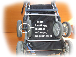 babakocsi javítás